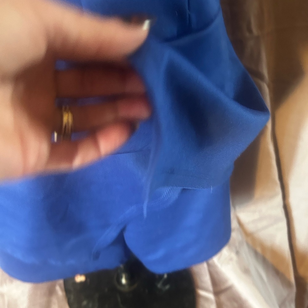 Flamingo Strapless Blue Romper - Picture 3 of 5